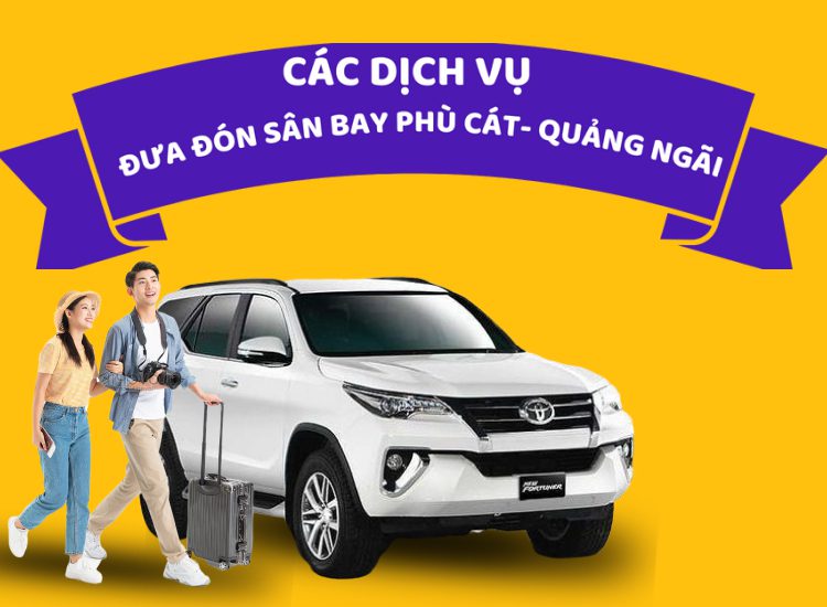 Từ sân bay Phù Cát về Quảng Ngãi